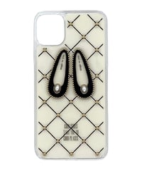 ballet shoes iPhone case (BLACK)