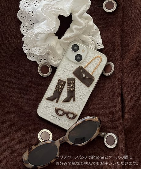Classic Brown Closet iPhone case