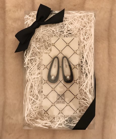 ballet shoes iPhone case (BLACK)