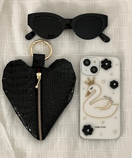 Swan iPhone case(White)