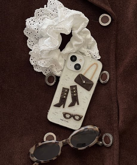 Classic Brown Closet iPhone case