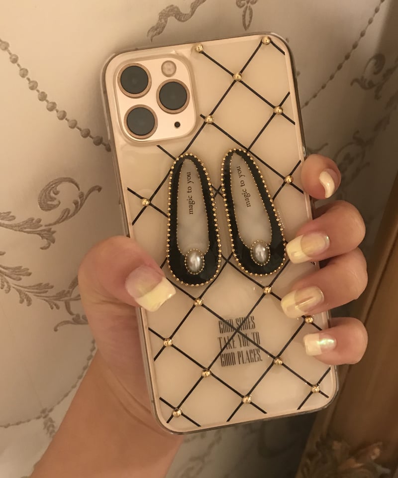 ballet shoes iPhone case (BLACK) | magic to you