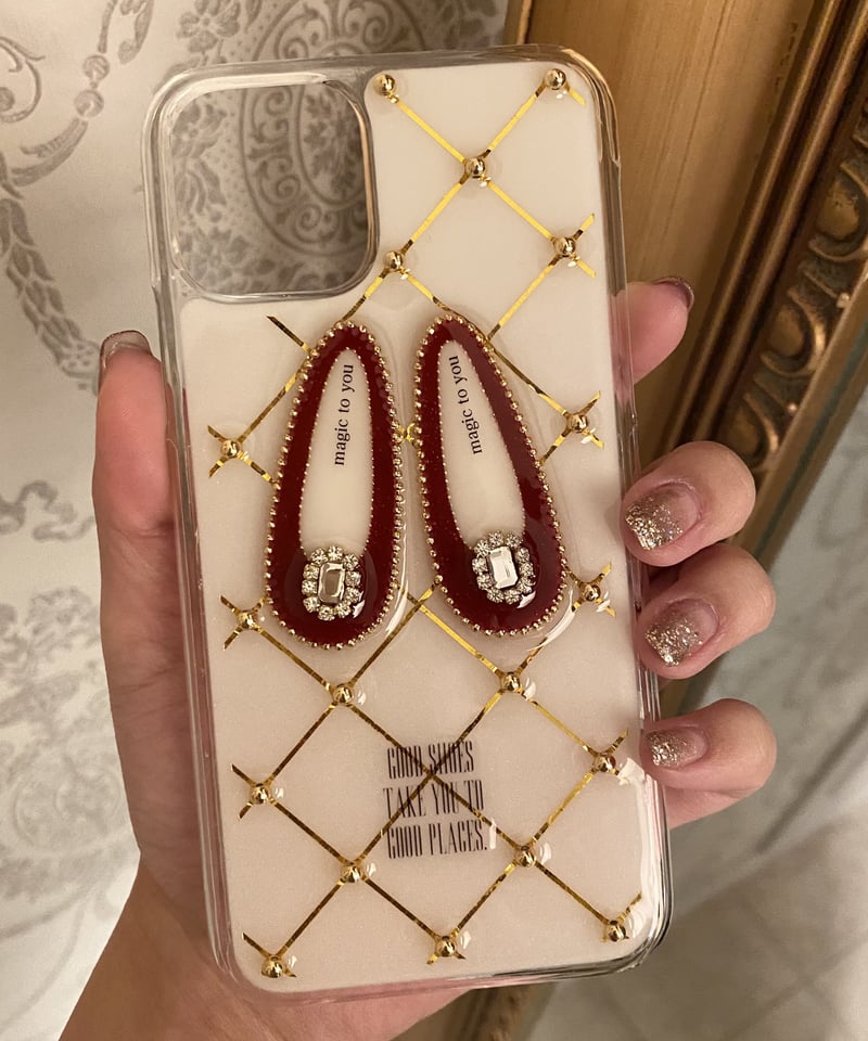 ballet shoes iPhone case (WINE RED) | magic to you