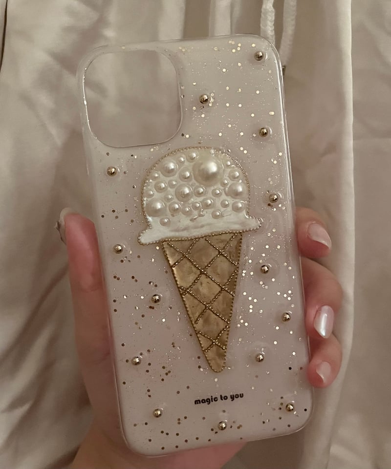 【お値下げ中】familiar アイスクリームモチーフ iPhoneケース ice cream iPhone case | magic to you