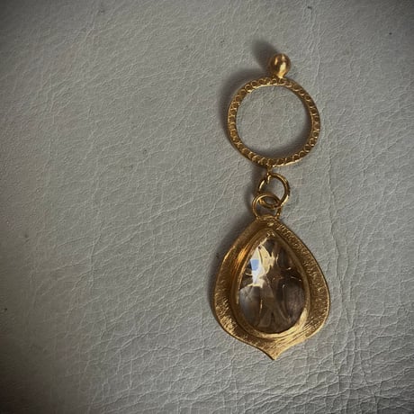 Charm  LACRIMA CROCE -Crystal quartz