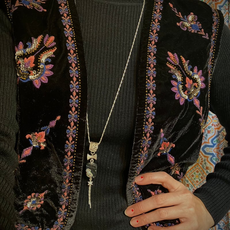 Charm ROMAN GLASS -Stella cadente -Silver | YUK