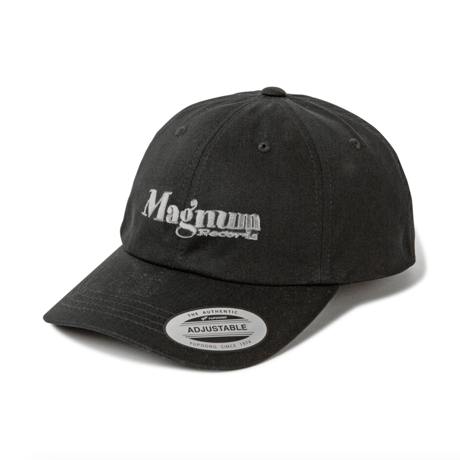 MAGNUM RECORDS　OLD  LOGO DADS CAP / Black