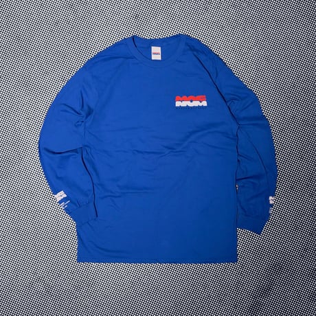 MAGNUM RECORDS LIQUID LOGO L,S Tee  / Royal Blue
