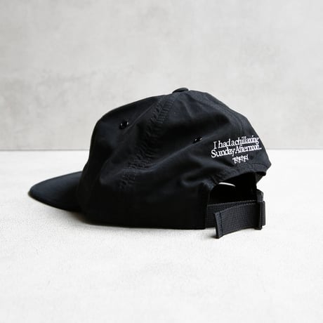 I had a chillaxing Flat Visor Dad Cap/Black