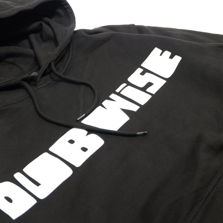 VINYL JUNKIE DUB WISE HOODIE / BLACK