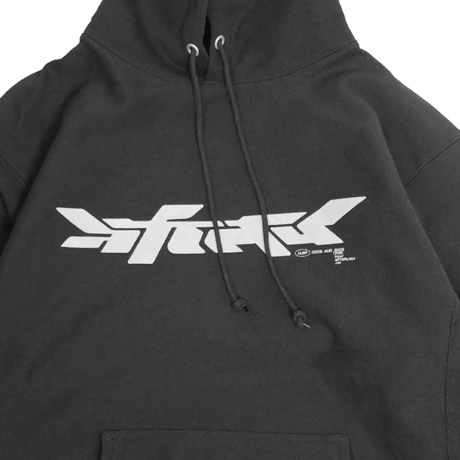 "Cyber Logo”Hoodie /　Black