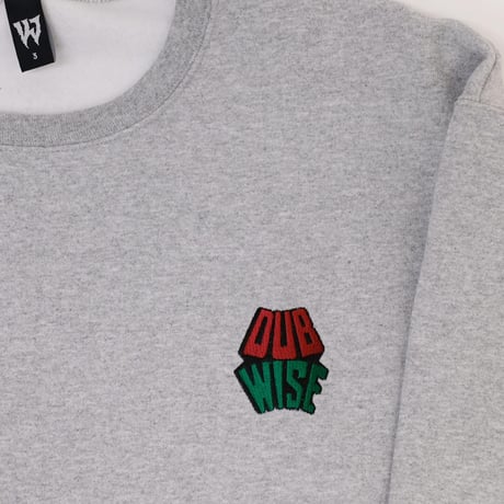 DUBWISE LOGO CREWNECKSWEAT / Gray