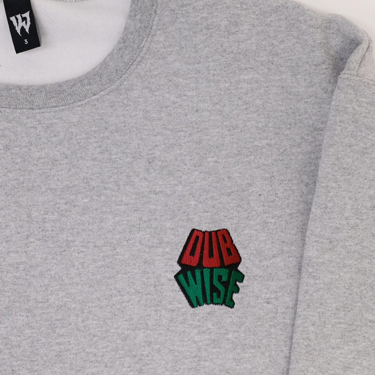 DUBWISE LOGO CREWNECKSWEAT / Gray | W A R E R O...