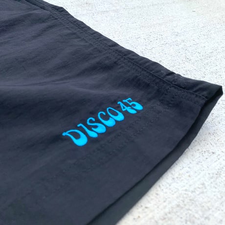 DISCO 45  70’s  NYLON SHORTS / Black