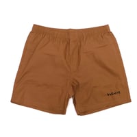DUB WISE Retro  NYLON SHORTS / Clay