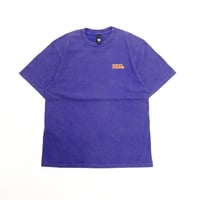 VINYL JUNKIE LOGO Tee / Fade Purple