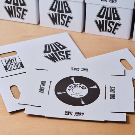 DUBWISE 7inch BOX(ふた付き、ダンボール素材)