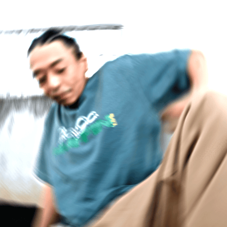 RAGGAMUFFIN LIFE  STREET LOGO TEE / Vintage Green