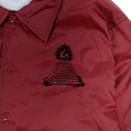 DISCO45 MAROON CORCH JACKET