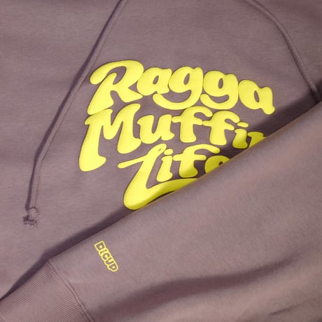 RAGGAMUFFIN LIFE BIG PULL OVER HOODIE / Merlot