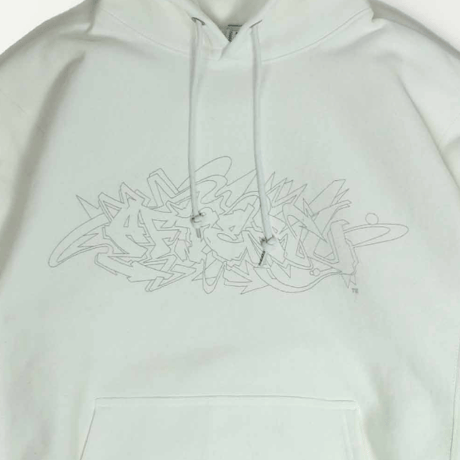 "Letter Logo”Hoodie /  White