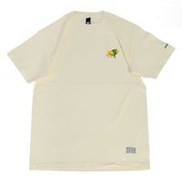 VINYL JUNKIE -  HUMBLE LION Tee - CREAM
