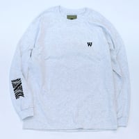 VINYL JUNKIE - Third Eye Music Ver.3 Long Sleeve Tee / Ash