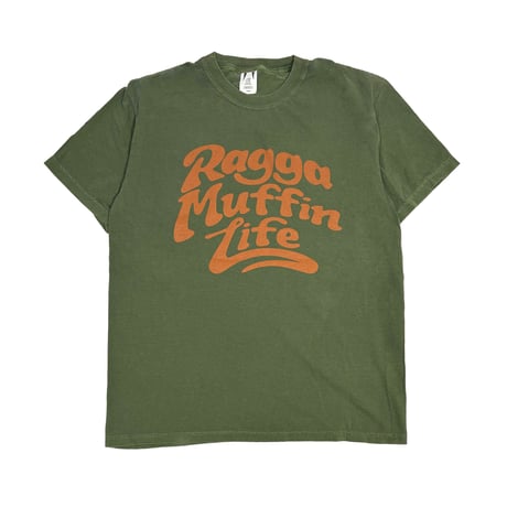 RAGGAMUFFIN LIFE TEE SHIRTS / Hemp Green