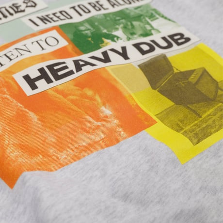 HEAVY DUB CREW NECK SWEAT SHIRTS / ash