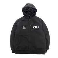DIG UP CANVAS HOODED BOMBER JKT