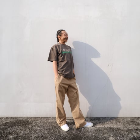 RAGGAMUFFIN LIFE  STREET LOGO TEE / Vintage Black