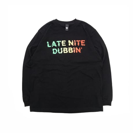 LATE NITE DUBBIN’ L/STee / Black