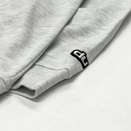 RAGGAMUFFIN LIFE  STREET LOGO  SWEAT / Ash