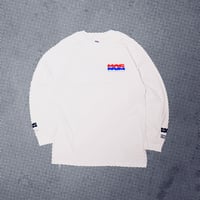 MAGNUM RECORDS LIQUID LOGO L,S Tee  / White