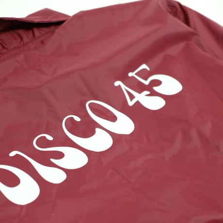 DISCO45 MAROON CORCH JACKET