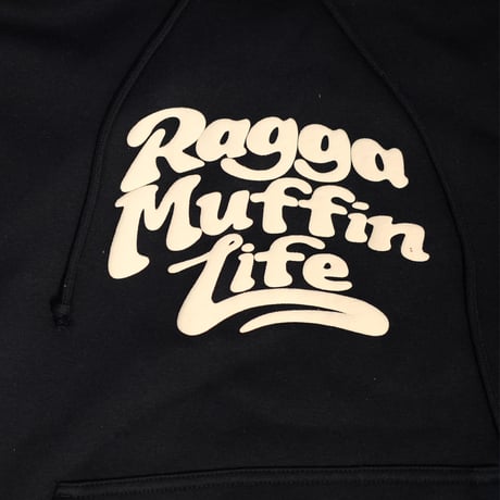 RAGGAMUFFIN LIFE BIG PULL OVER HOODIE / Navy