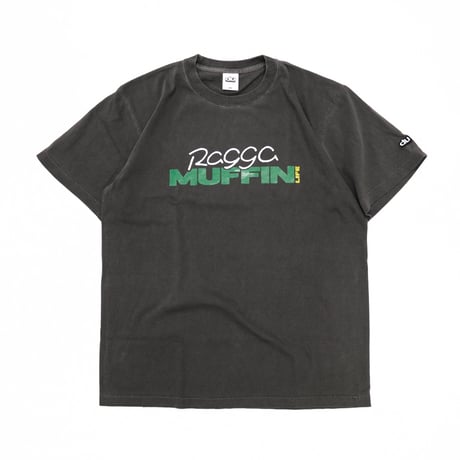 RAGGAMUFFIN LIFE  STREET LOGO TEE / Vintage Black