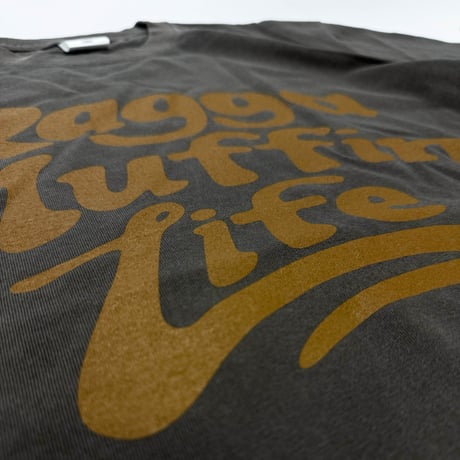 RAGGAMUFFIN LIFE TEE SHIRTS vol.2 / Vintage Brown