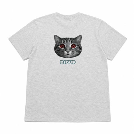 DIGUP CAT TEE SHIRTS / Ash