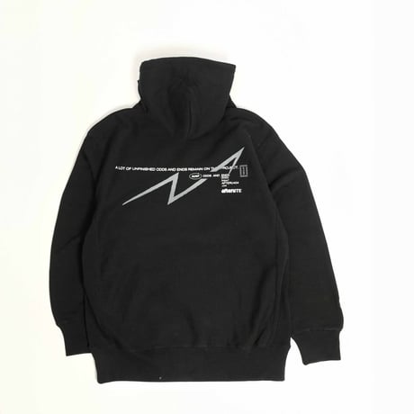 "Letter Logo”Hoodie / Black