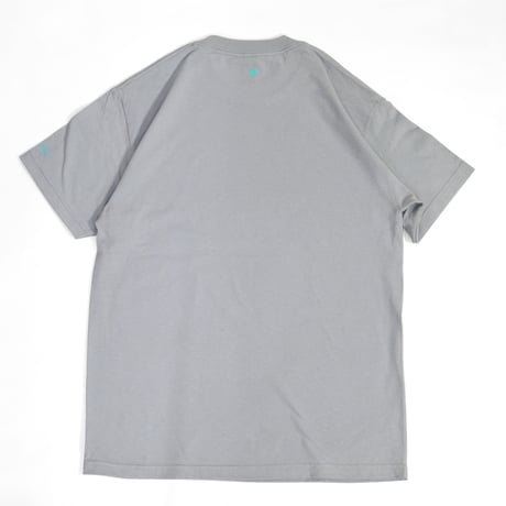VINYL JUNKIE -  HUMBLE LION Tee - STONE GRAY