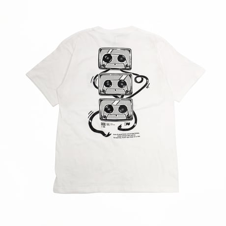DIGUP MIX TAPE  TEE SHIRTS / White
