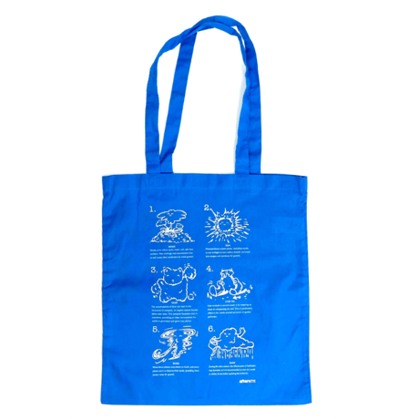 “雑草”Tote Bag / Blue