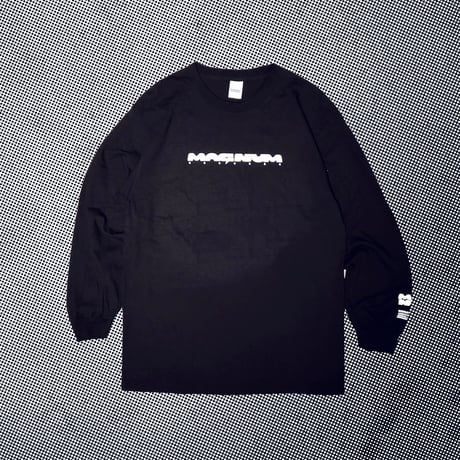 MAGNUM RECORDS LIQUID LOGO L,S Tee  / Black