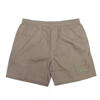 DUB WISE Retro  NYLON SHORTS / Mushroom