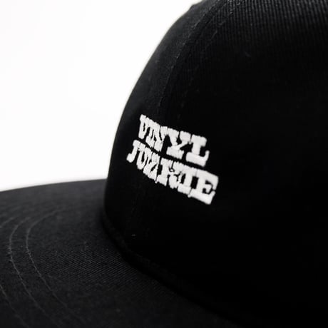 VINYL JUNKIE LOGO CAP / Black