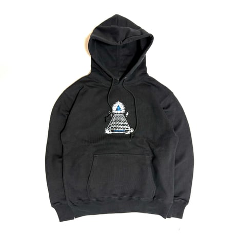 VINYL JUNKIE – Third Eye  Hoodie / Black