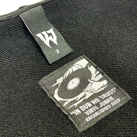 VINYL JUNKIE – Third Eye  Hoodie / Black