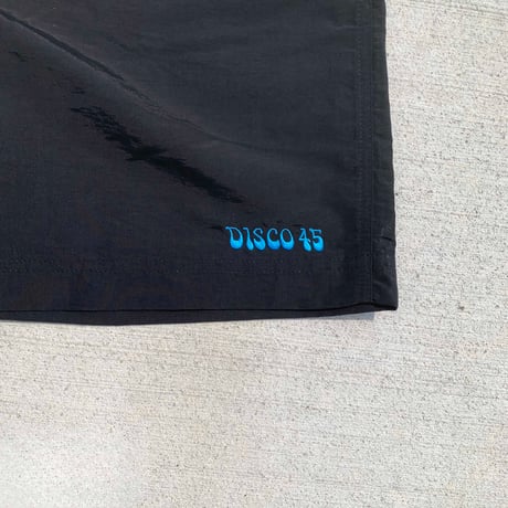 DISCO 45  70’s  NYLON SHORTS / Black
