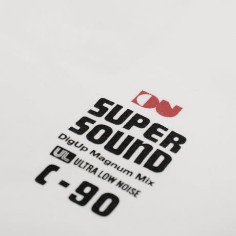 DIGUP MIX TAPE  TEE SHIRTS / White